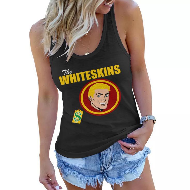 Whiteskins Football Native American Indian Tshirt Women Flowy Tank