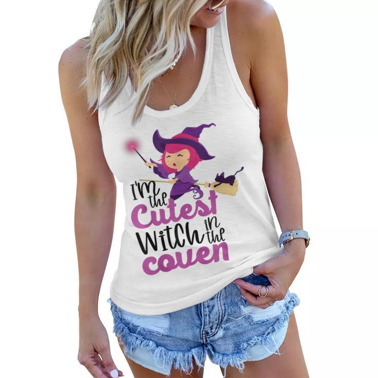 Im The Cutest Witch - Funny Halloween Costume Gift  Women Flowy Tank