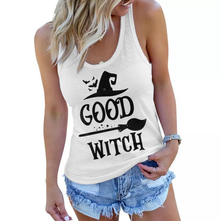 Im The Good Witch Halloween Matching Group Costume  Women Flowy Tank