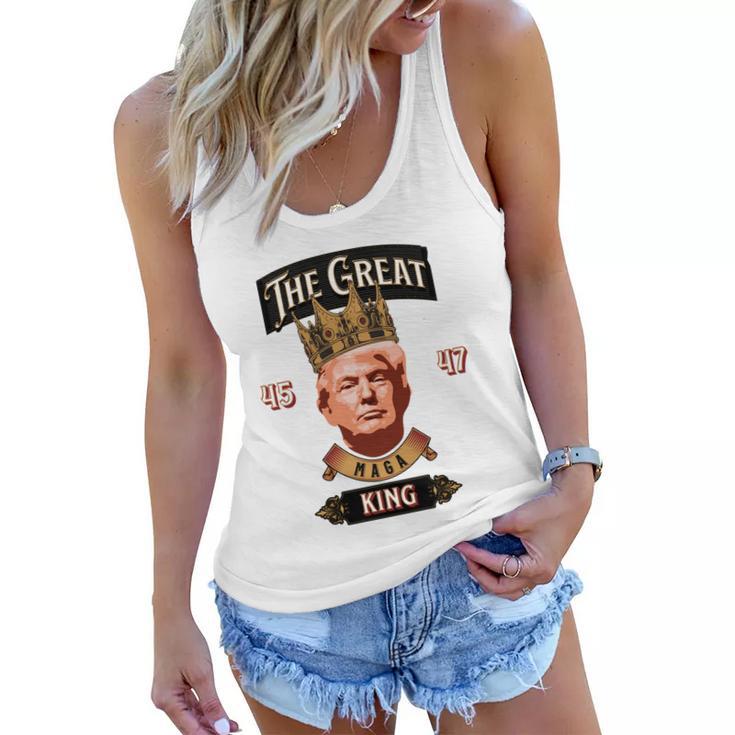 The Great Maga King Maga King Ultra Maga Tshirt Women Flowy Tank