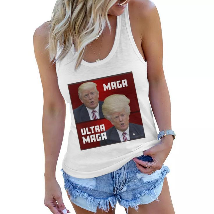 Ultra Maga Donald J Trump Ultra Maga Tshirt Women Flowy Tank