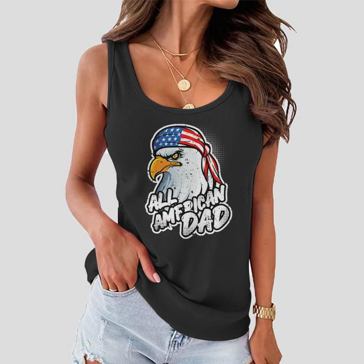 American Bald Eagle Mullet 4Th Of July All American Dad Gift Women Flowy Tank