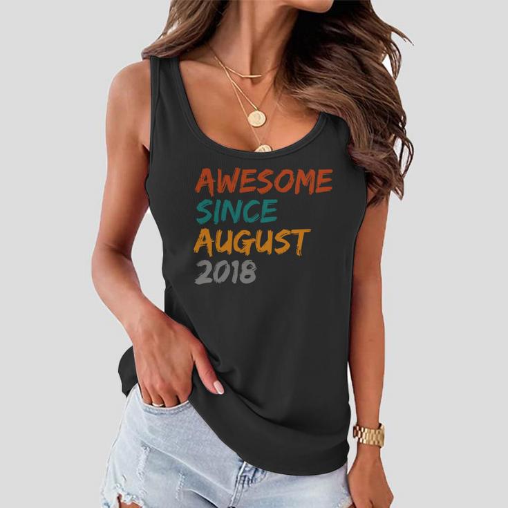 Awesome Since August V4 Women Flowy Tank