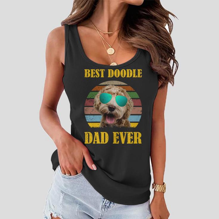 Best Doodle Dad Ever Tshirt Women Flowy Tank