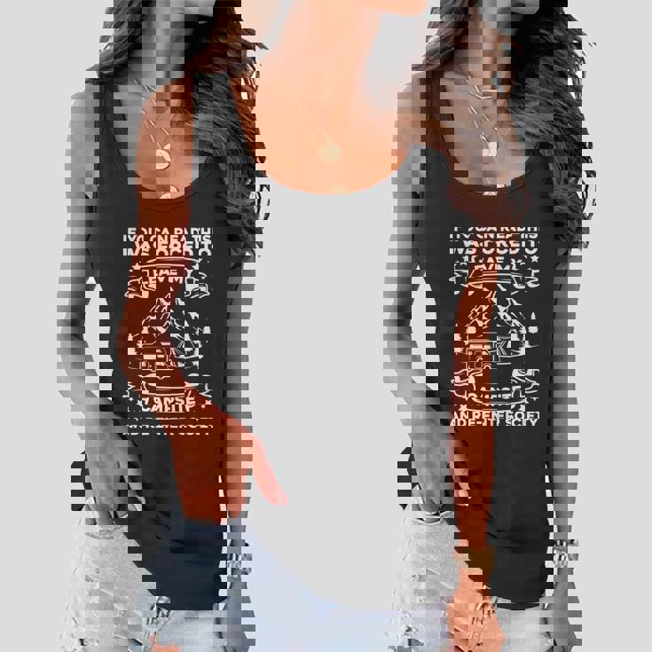 Camping Cool Gift Tenting Campfire Camp Hiking Trekking Camping Gift Graphic Design Printed Casual Daily Basic Women Flowy Tank