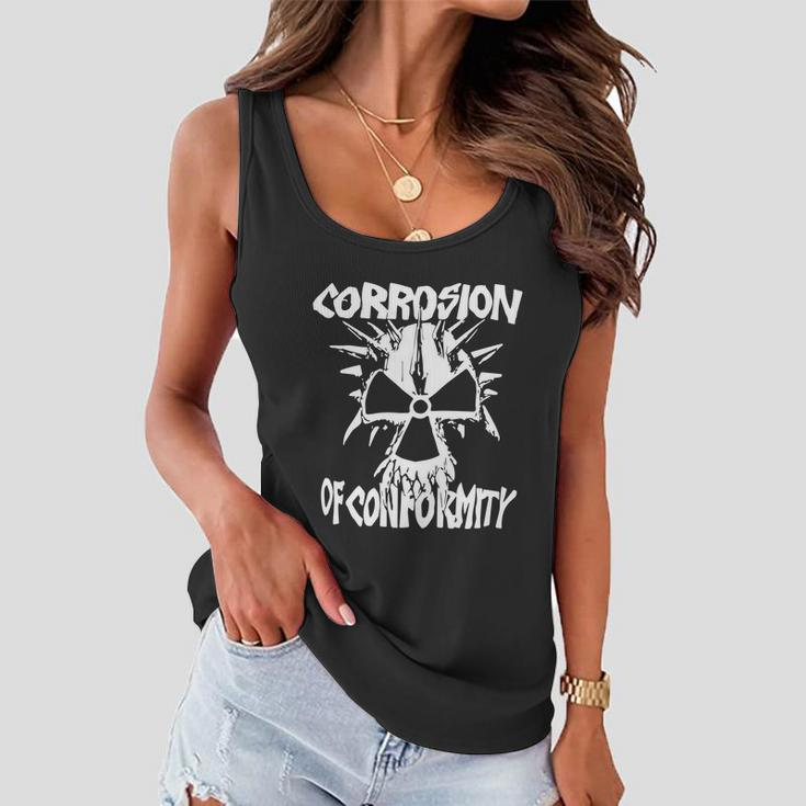 Corrosion Of Conformity Old School Logo Women Flowy Tank