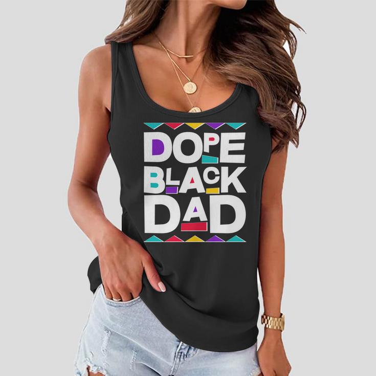 Dope Black Dad Tshirt Women Flowy Tank