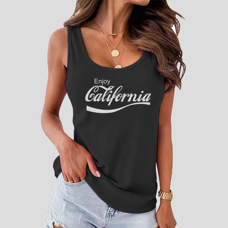 Enjoy California Tshirt Women Flowy Tank