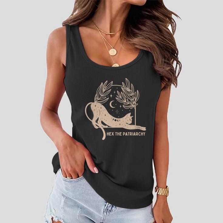 Feminist Witch Hex The Patriarchy V2 Women Flowy Tank