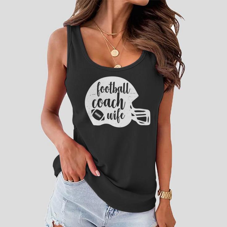 Football Coach Wife Tshirt Women Flowy Tank