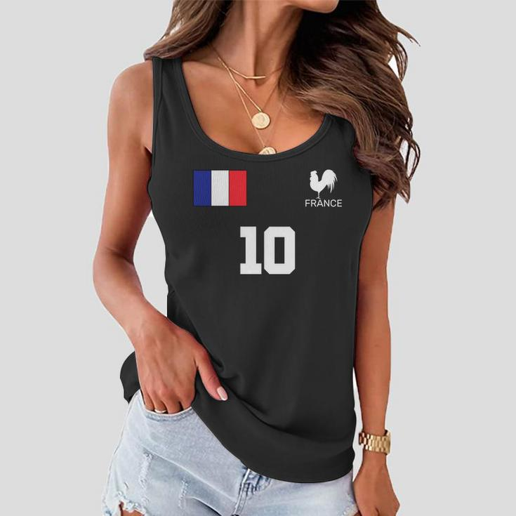 France Soccer Jersey Women Flowy Tank