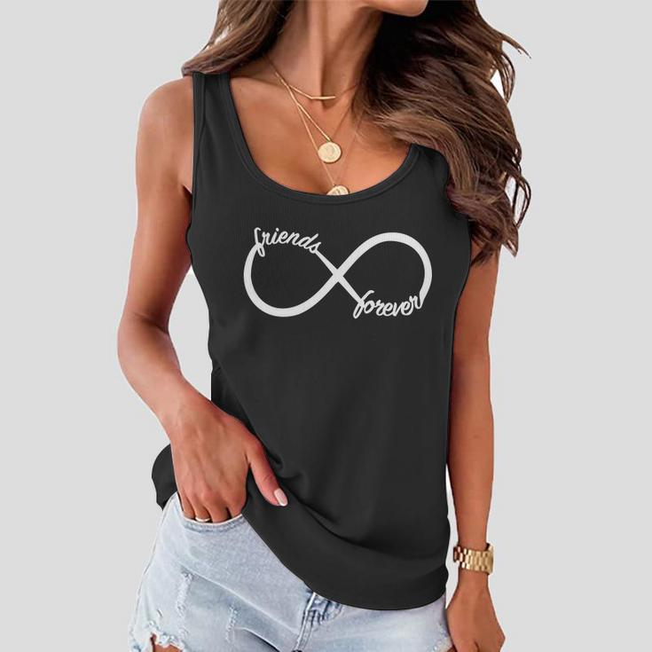 Friends Forever Infinity Symbol Tshirt Women Flowy Tank