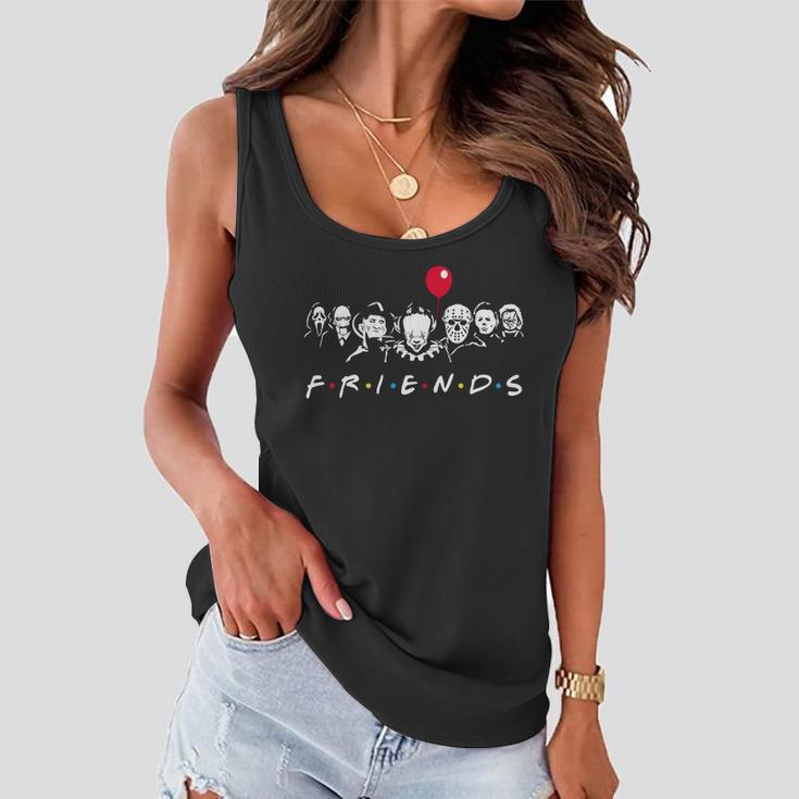 Friends Halloween Horror V2 Women Flowy Tank