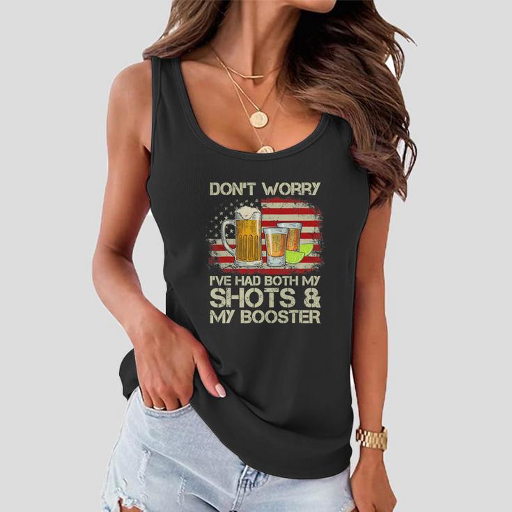 Funny 4Th Of July American Drinking Women Flowy Tank