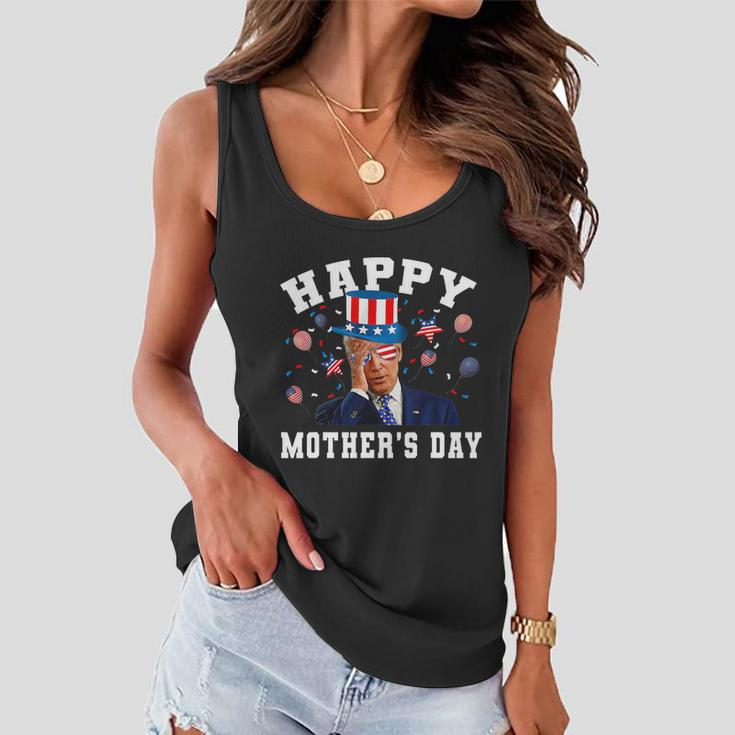 Funny Joe Biden Happy 4Th Of July Confused Mothers Day Women Flowy Tank