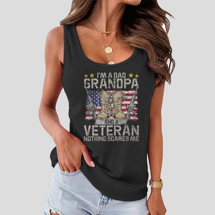 Grandpa Shirts For Men Fathers Day Im A Dad Grandpa Veteran Graphic Design Printed Casual Daily Basic Women Flowy Tank