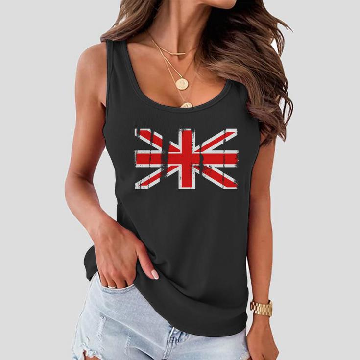 Great Britain Vintage British Union Flag Women Flowy Tank