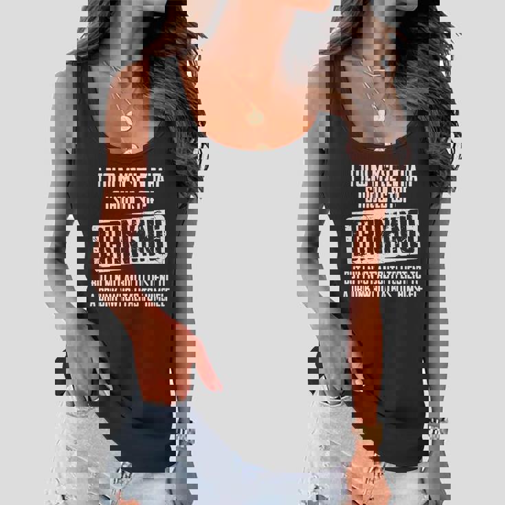 I Should Stop Drinking Funny V2 Women Flowy Tank