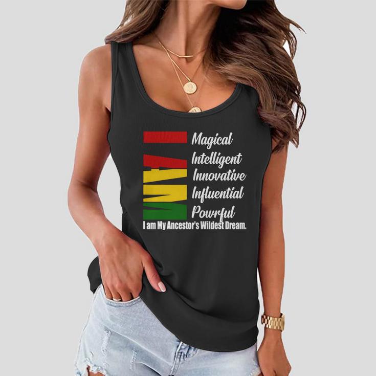 Im Magical Black History Month Blm Gifts Black Pride Women Flowy Tank