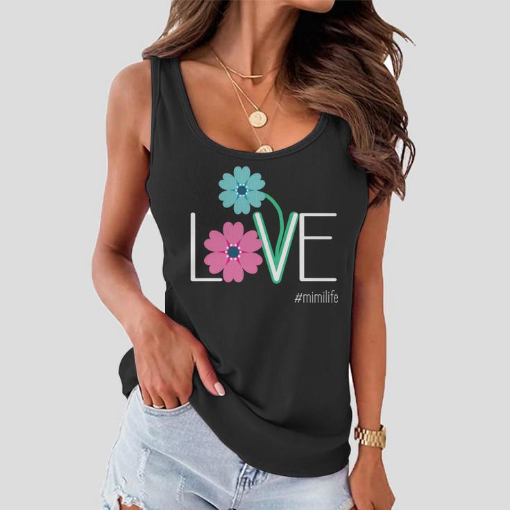 Love Mimi Flower Mimilife Women Flowy Tank