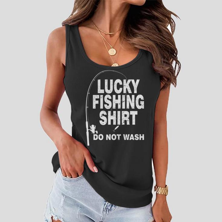 Lucky Fishing Shirt Do Not Wash Tshirt Women Flowy Tank