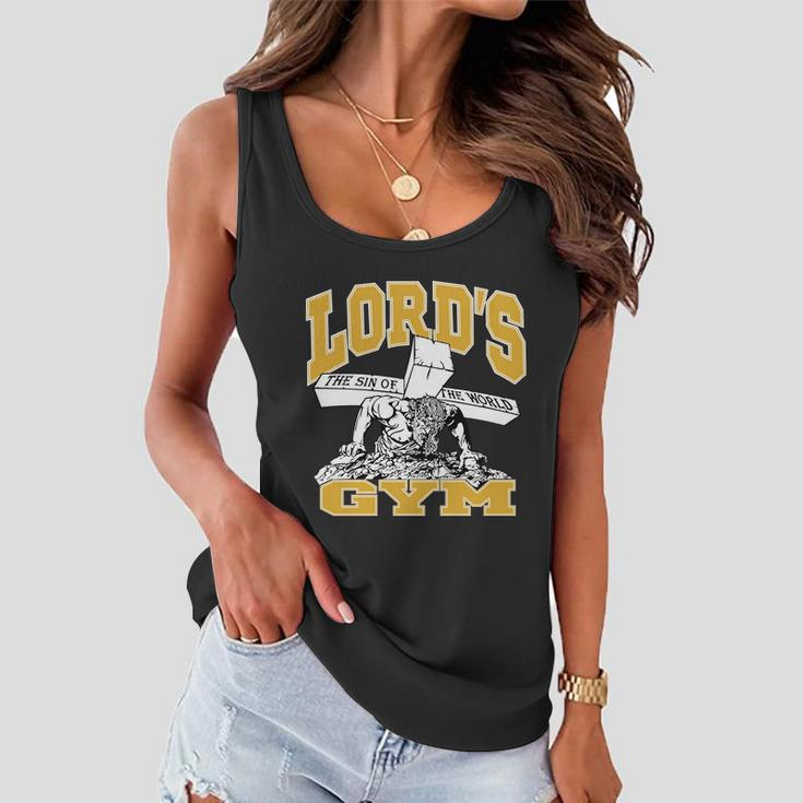 New Lords Gym Cool Graphic Design Women Flowy Tank