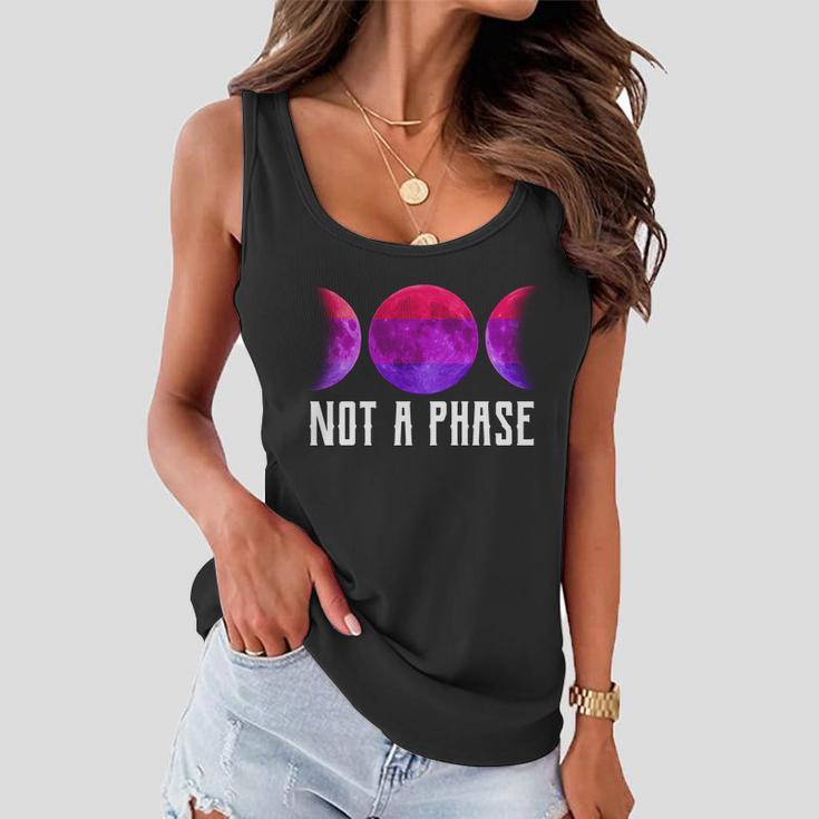 Not A Phase Bi Pride Bisexual Women Flowy Tank