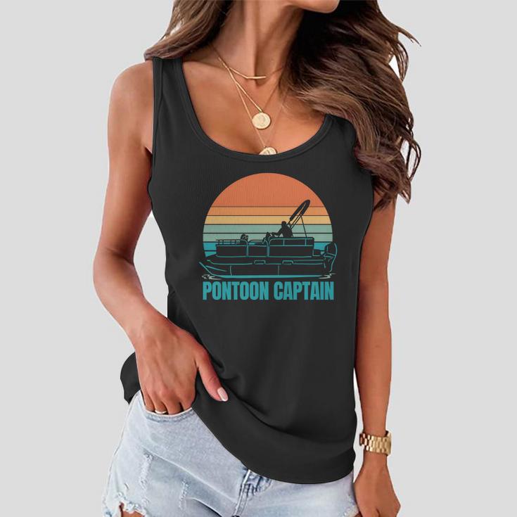 Pontoon Captain V2 Women Flowy Tank