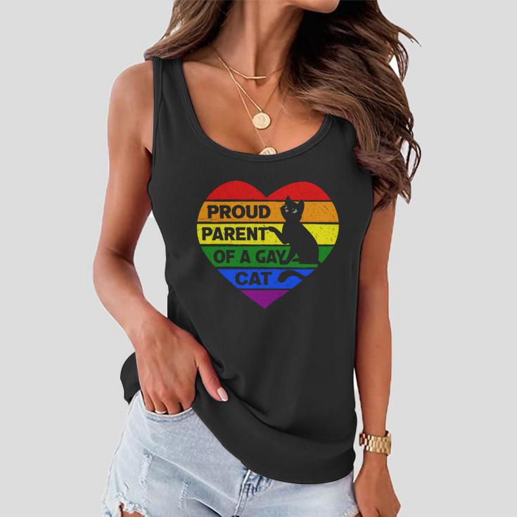 Pride Month Proud Parent Of A Gay Lgbt Women Flowy Tank