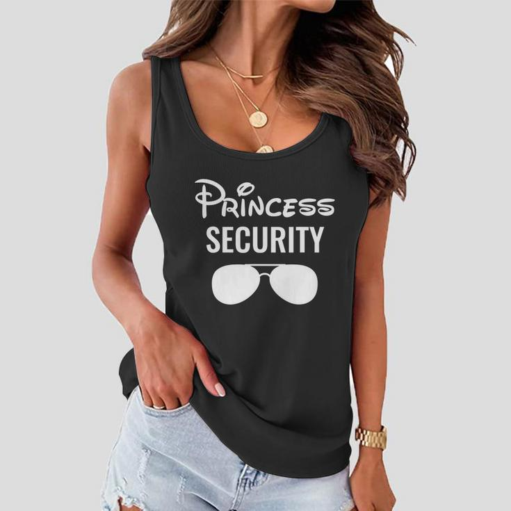 Princess Security Team Big Brother Announcement Birthday Women Flowy Tank