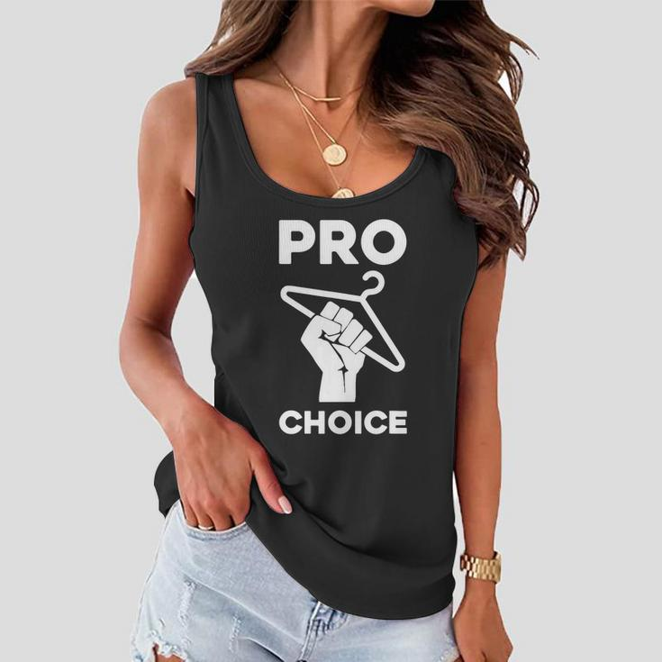 Prochoice Coat Hanger Tshirt Graphic Design Printed Casual Daily Basic Women Flowy Tank