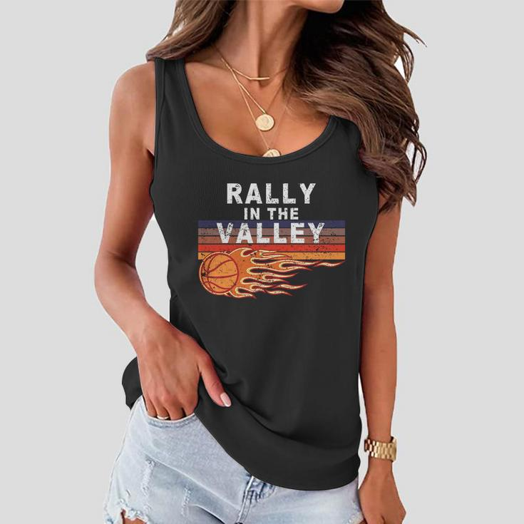 Rally In The Valley Vintage Phoenix Basketball Women Flowy Tank