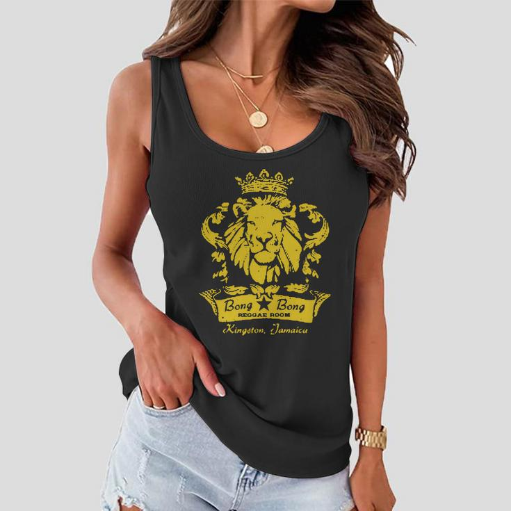 Reggae Lion Bar Tshirt Women Flowy Tank