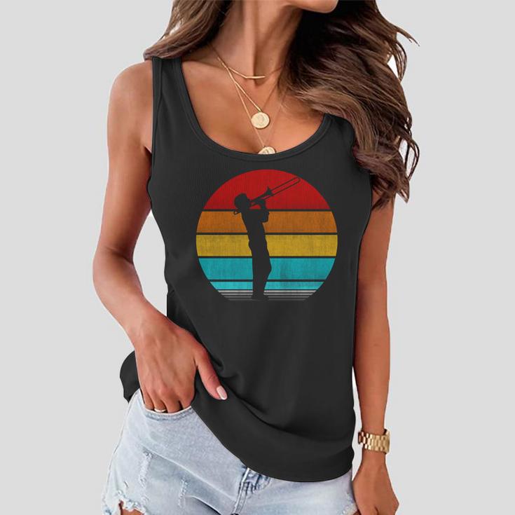 Retro Vintage Jazz V2 Women Flowy Tank