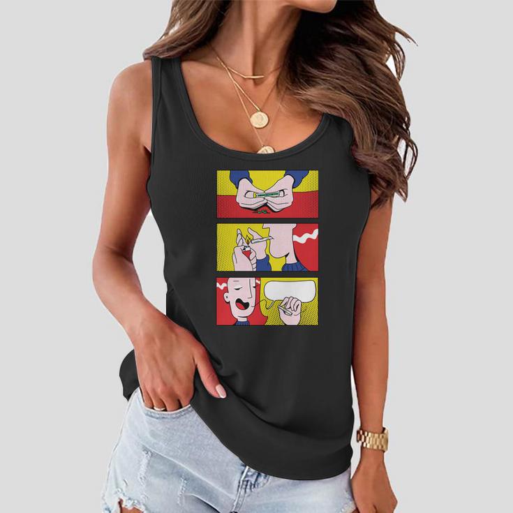 Stoner Comic Tshirt Women Flowy Tank