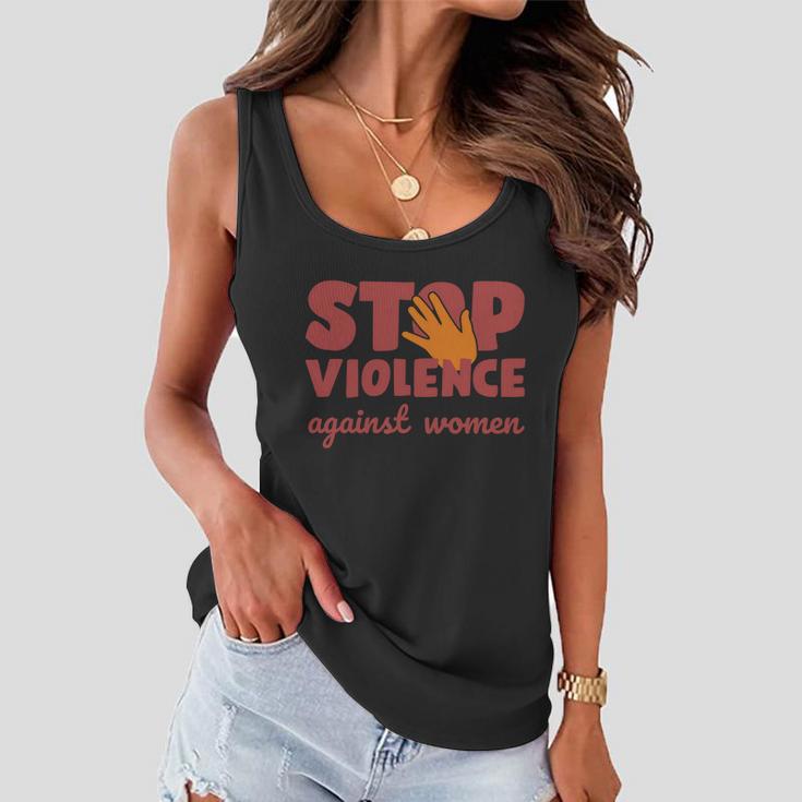 Stop Violence Against Women Women Flowy Tank