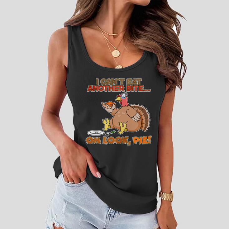 Thanksgiving Oh Look Pie Tshirt Women Flowy Tank