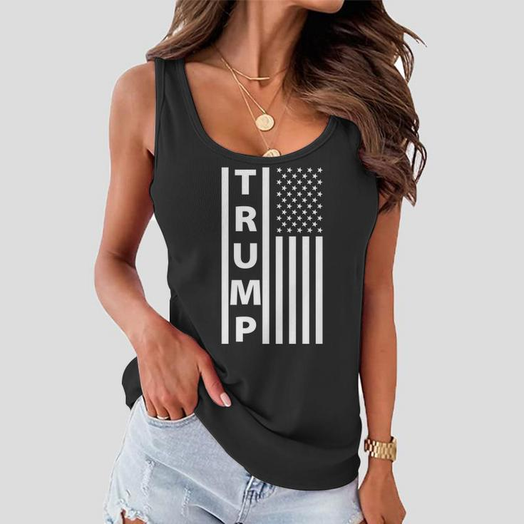 Trump Flag Tshirt Women Flowy Tank
