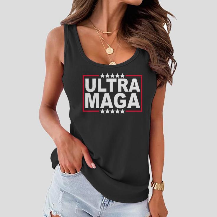 Ultra Maga Donald Trump Tshirt V2 Women Flowy Tank