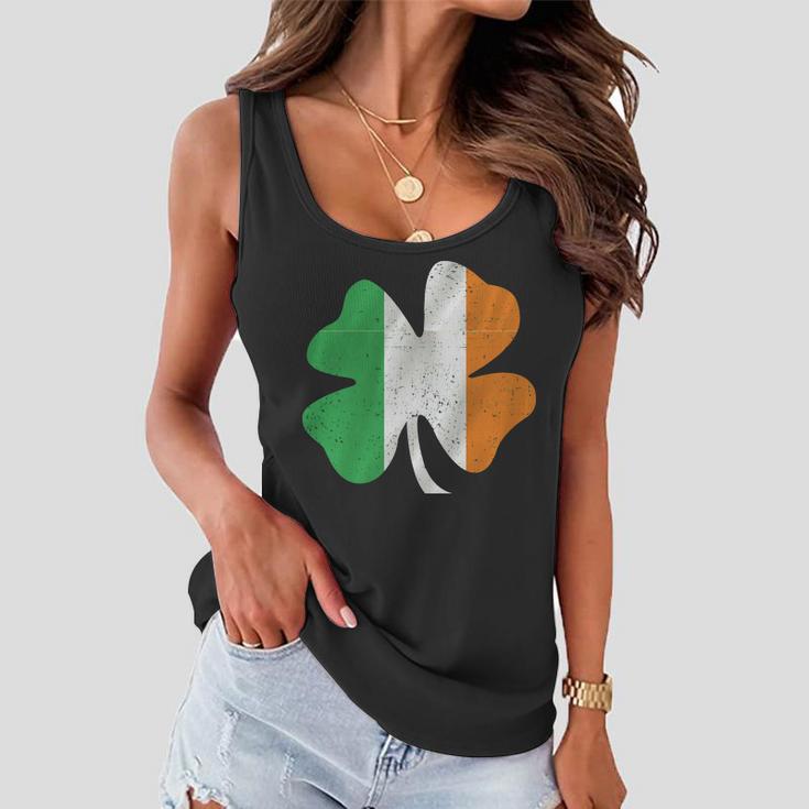 Vintage Irish Cover Ireland Flag Tshirt Women Flowy Tank