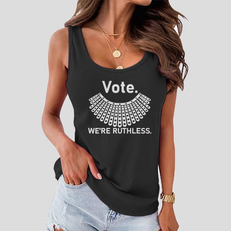 Vote Were Ruthless Rgb Feminist Pro Choice Women Flowy Tank