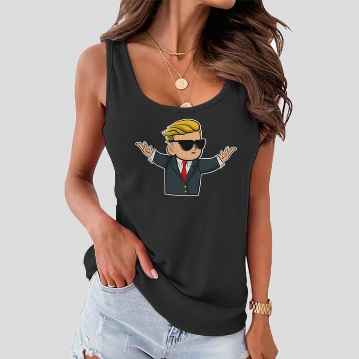 Wall Street Bets Guy Women Flowy Tank