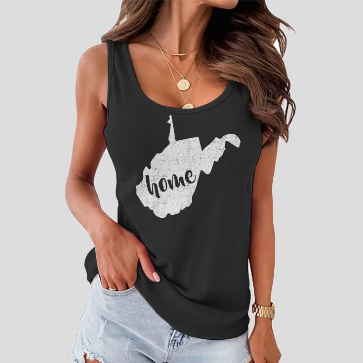 West Virginia Home State Tshirt Women Flowy Tank