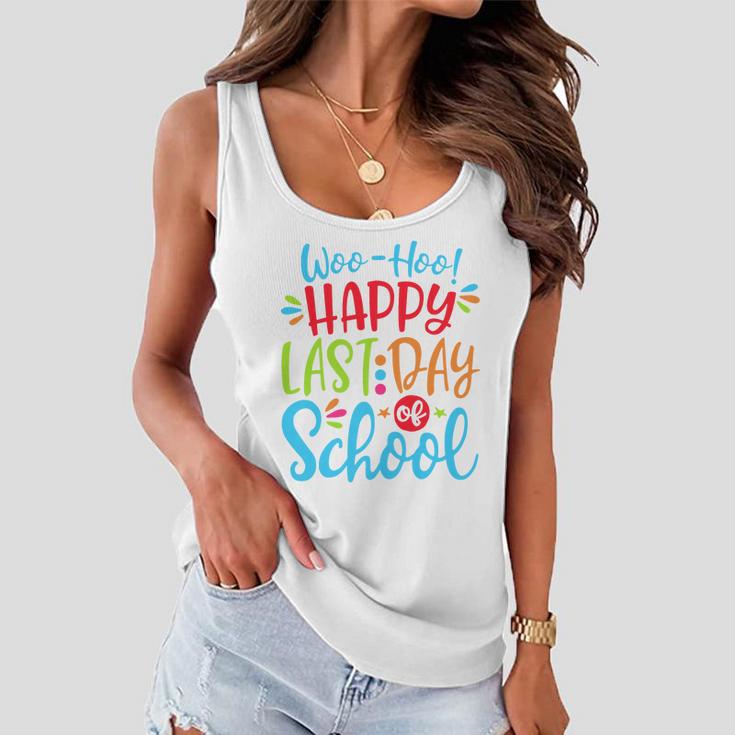 Woo Hoo Happy Last Day Of School V2 Women Flowy Tank