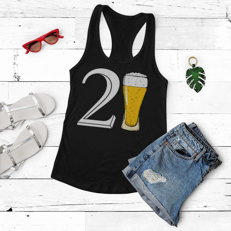 21St Birthday Funny Beer Tshirt Women Flowy Tank