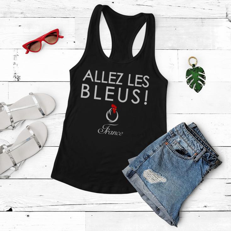 Allez Les Bleus France Soccer Women Flowy Tank