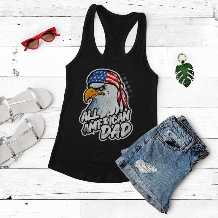 American Bald Eagle Mullet 4Th Of July All American Dad Gift Women Flowy Tank