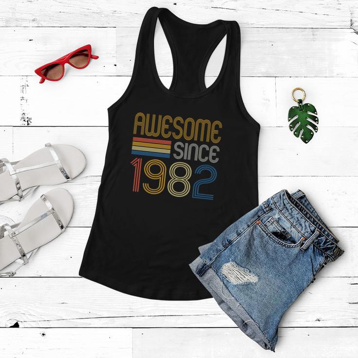 Awesome Since 1982 40Th Birthday V2 Women Flowy Tank