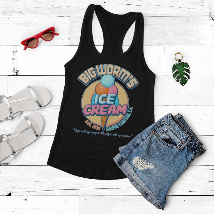 Big Worms Ice Cream Est 1995 Tshirt Women Flowy Tank