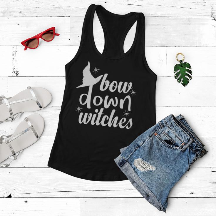 Bow Down Witches Tshirt Women Flowy Tank